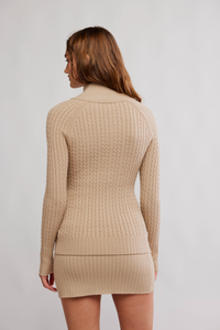 Eliza Mini Skirt Sweater Set