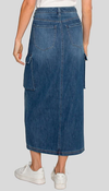 Bellow Cargo Pocket Midi Cargo Skirt