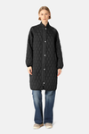 Long Quilt Jacket | Black