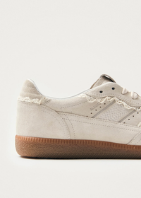 TB.490 Crochet Cream Leather Sneakers PRE-ORDER