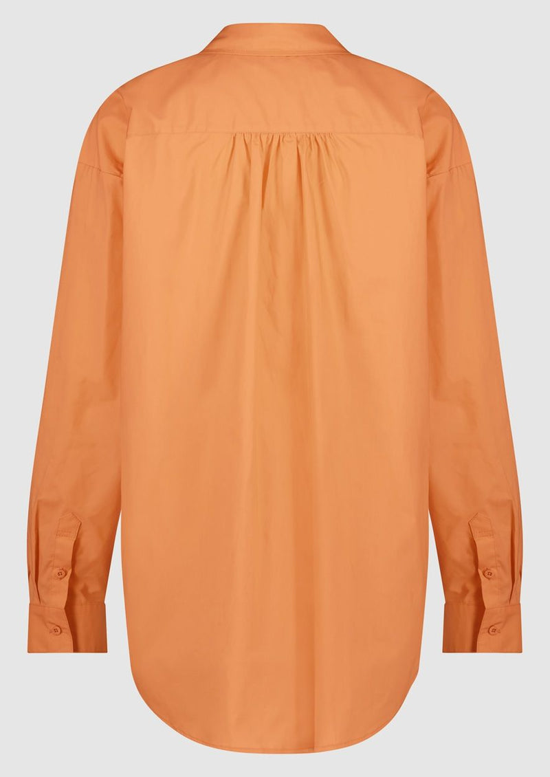 Harper Blouse In Light Orange