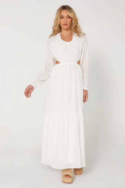 ADDILYN MAXI DRESS - WHITE