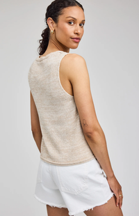 Rebel Knit Tank | Linen