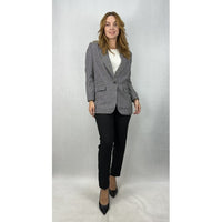 Lana Oversized Blazer in Houndstooth