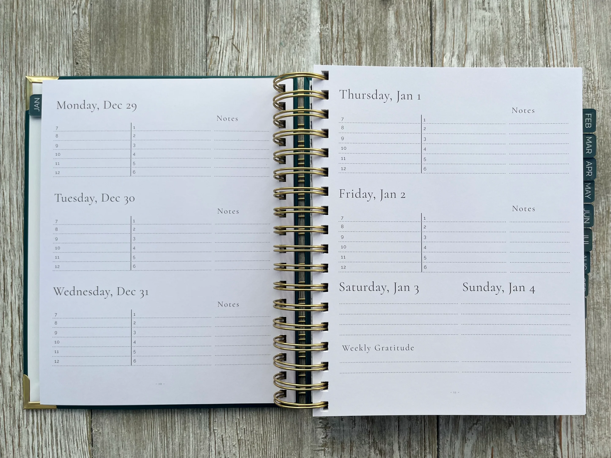 The Kayley | 2026 Daily Planner | LOCAL BRAND