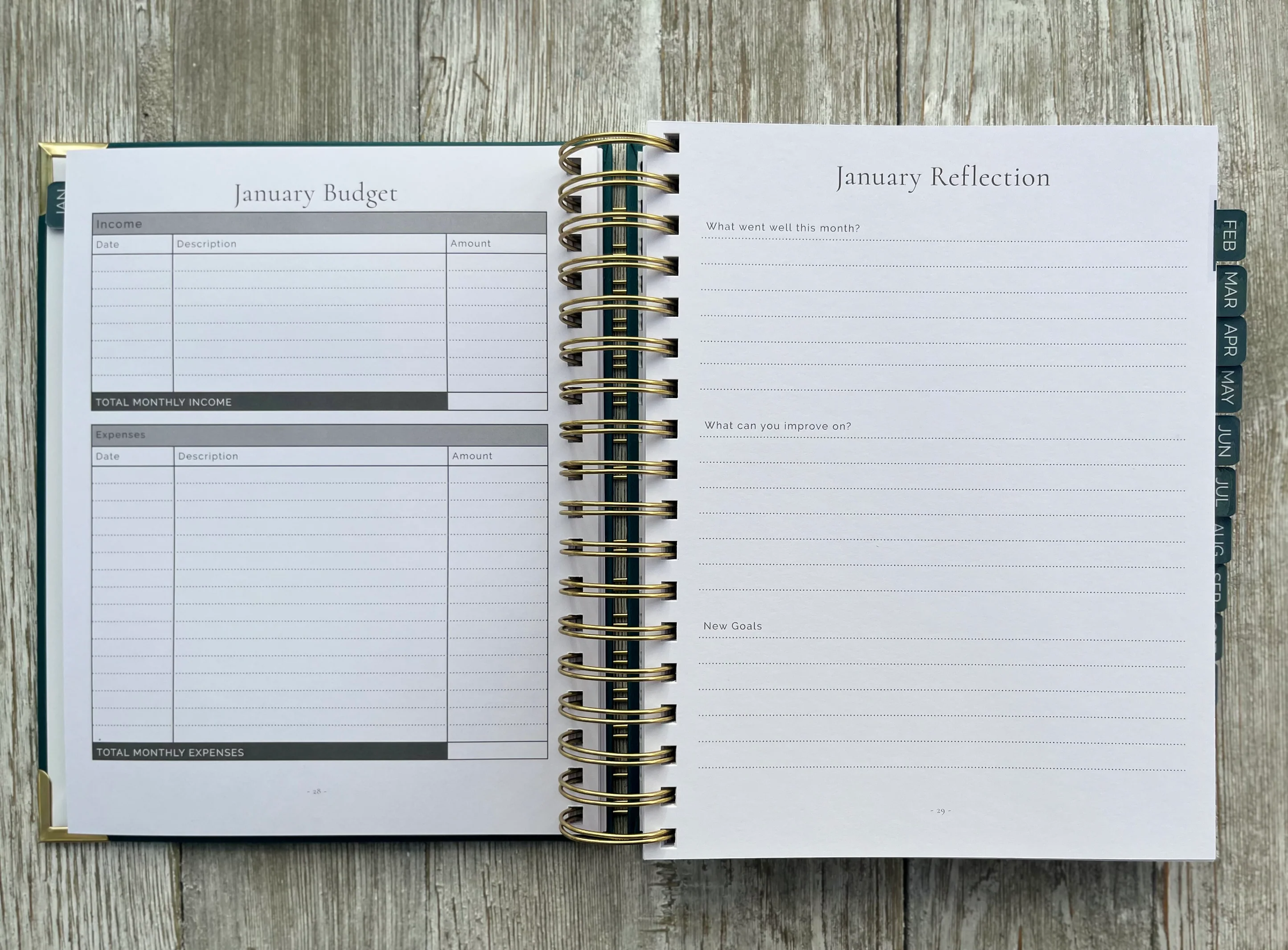 The Kayley | 2026 Daily Planner | LOCAL BRAND