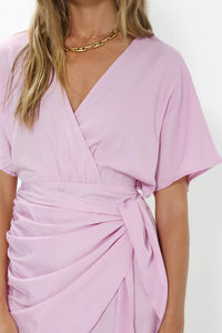 Elanor Dress } Pink