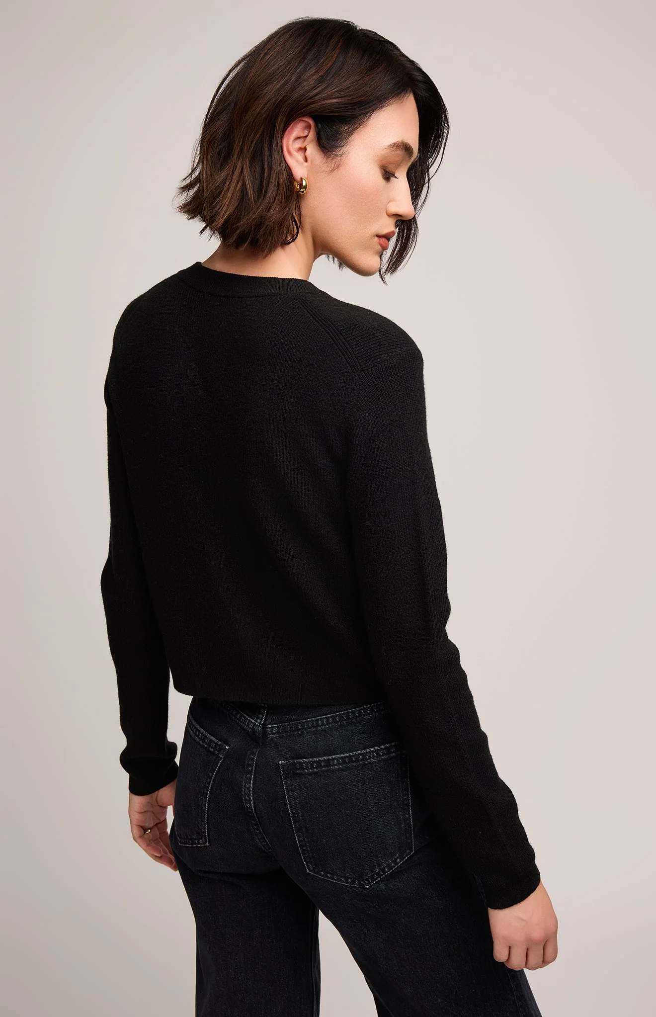Mirabelle Knit Top | Black