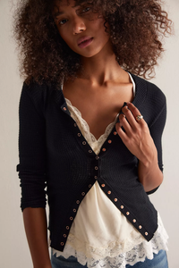 Going Places Cardi | Black