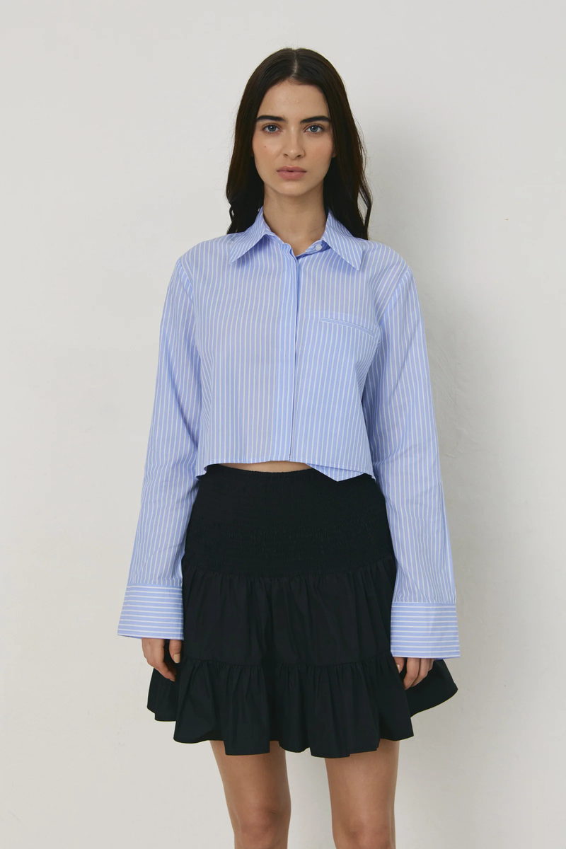 Filippini Shirt in Striped White