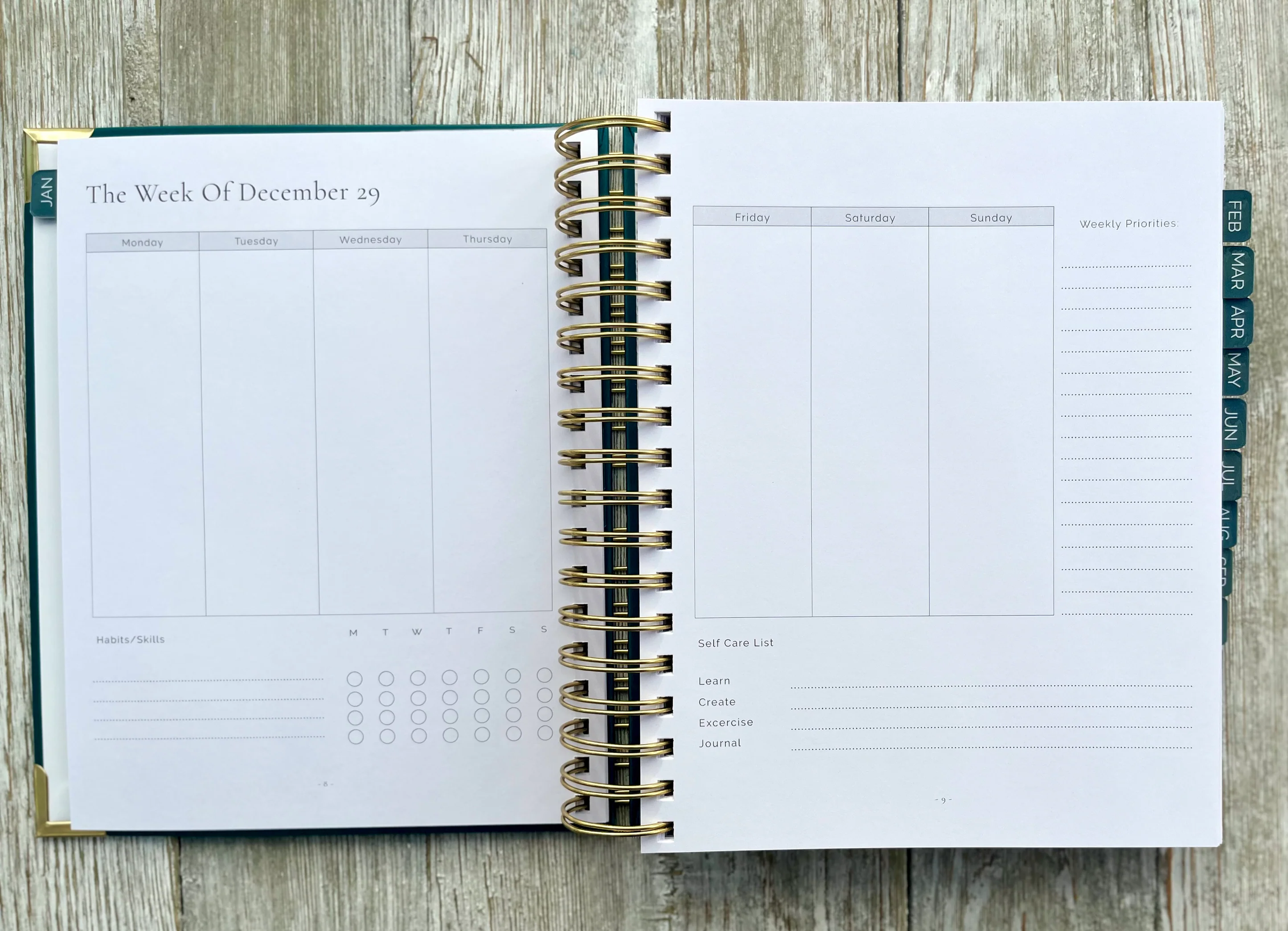 The Kayley | 2026 Daily Planner | LOCAL BRAND
