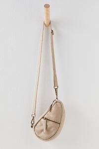 Coffee Date Mini Crossbody Bag / Stone