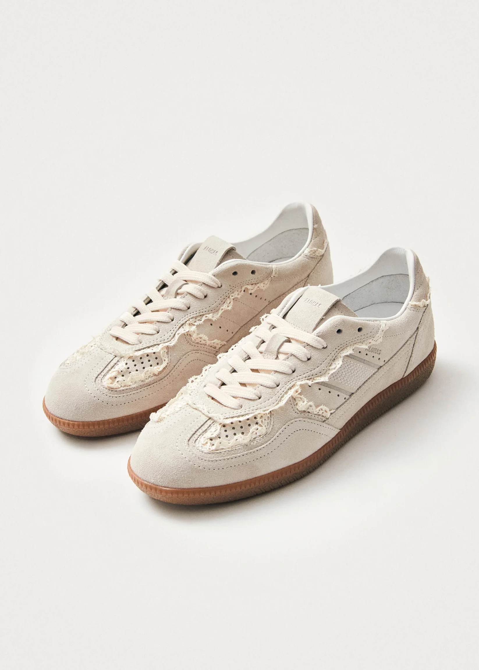 TB.490 Crochet Cream Leather Sneakers PRE-ORDER