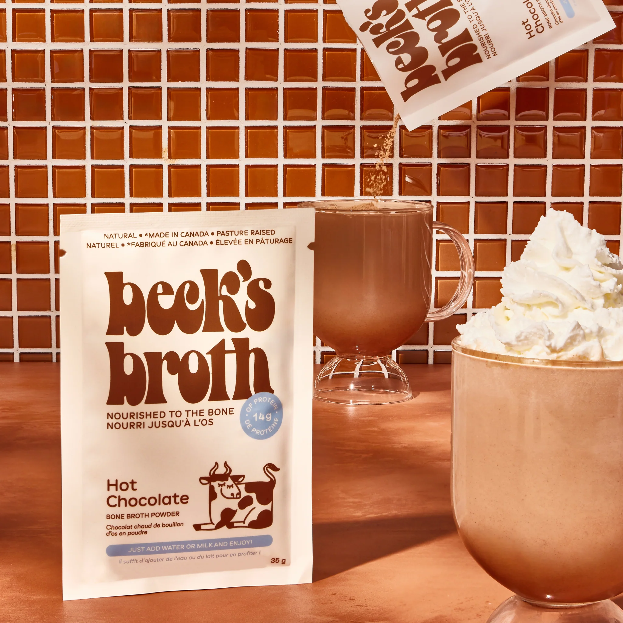 Beck's Broth | Hot Chocolate Bone Broth | Single Serving