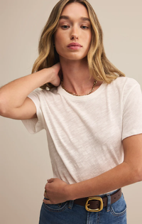 Foundation Slub Tee in White