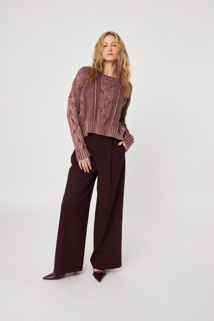 Hartford Cotton Sweater | Vintage Hazelnut