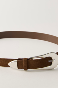 Cannon Suede Belt | Espresso