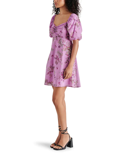 Violeta Purple Flowy Short Sleeve Dress Krush Clothing Boutique Violeta Purple Flowy Short Sleeve Dress Krush Clothing Boutique