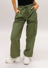 Stacia Cargo Pocket Pant in Olive