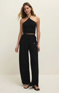 Lydia Cropped Halter Top