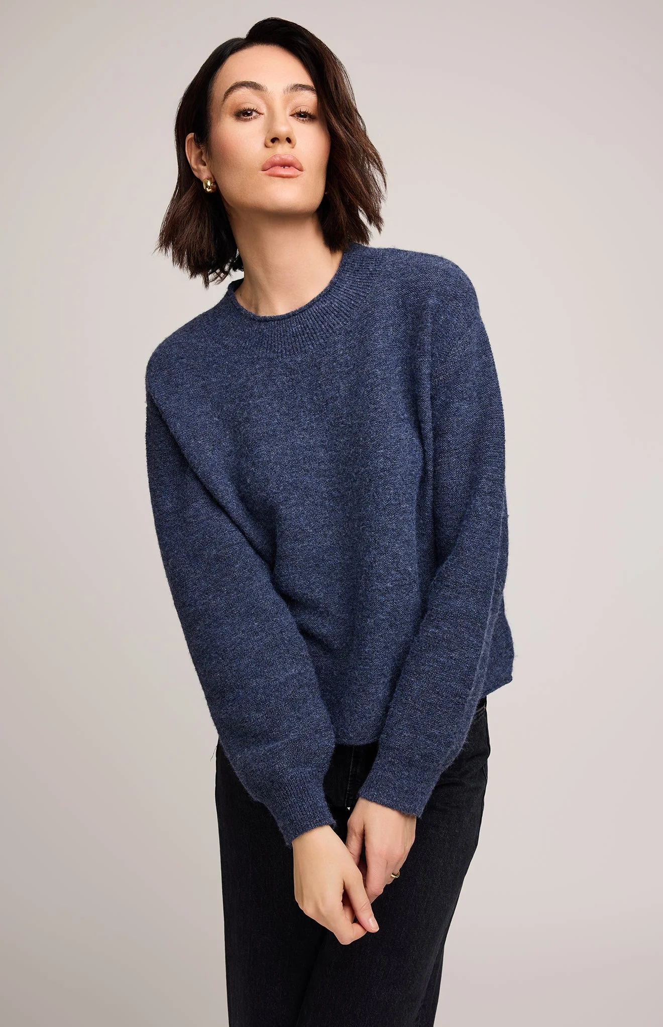 Wanda Pull Over | Heather Blue