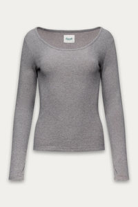 Bridget Peachy Scoop in Storm Grey