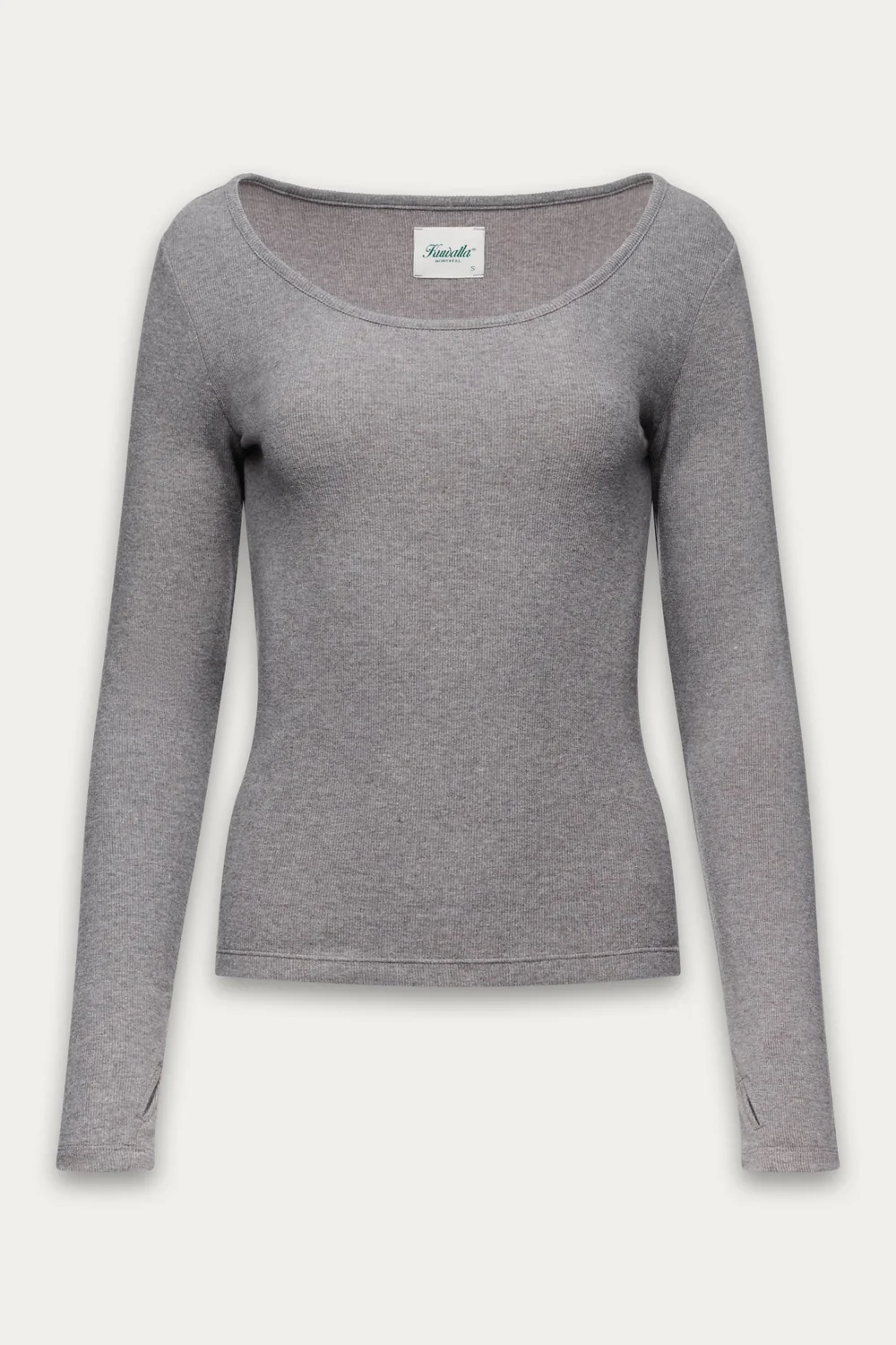 Bridget Peachy Scoop in Storm Grey