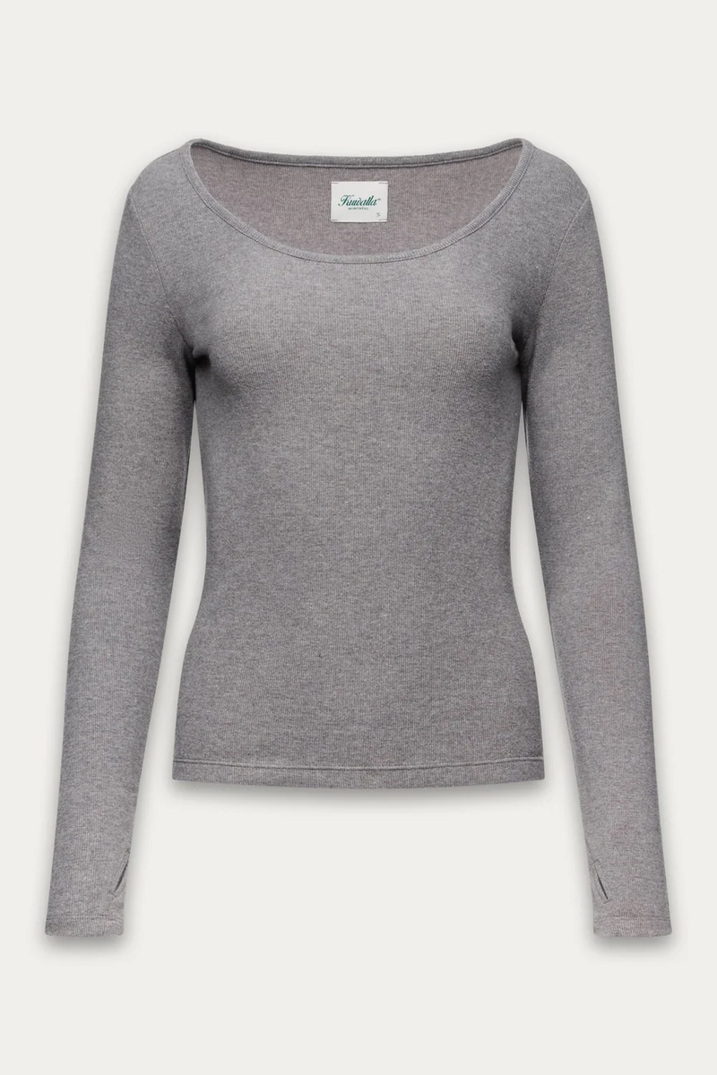 Bridget Peachy Scoop in Storm Grey