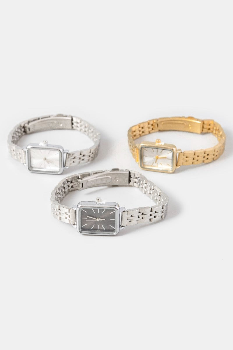 Giselle Minimalist Rectangular Watch