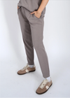 Julina Soft Knit Jogger in Taupe