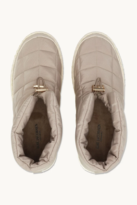 TULIP 6082 Quilted Winter Boot | Wheat Pearled Ivory