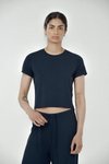 The Cassie Tee In Navy