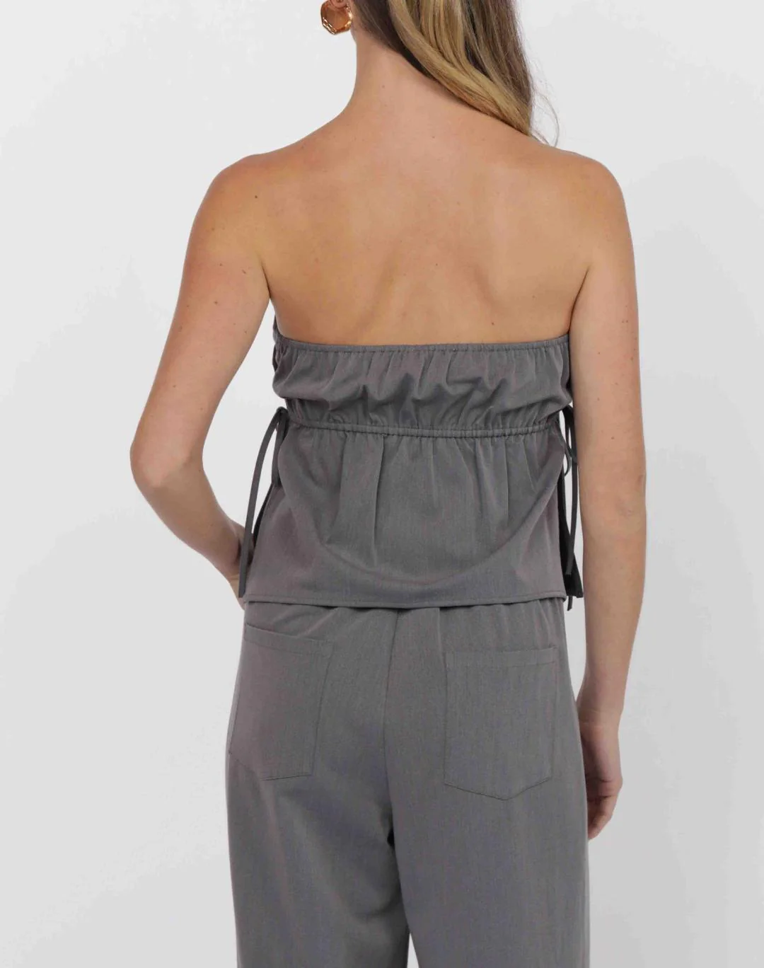 Cheeky Side Tie Tube Top