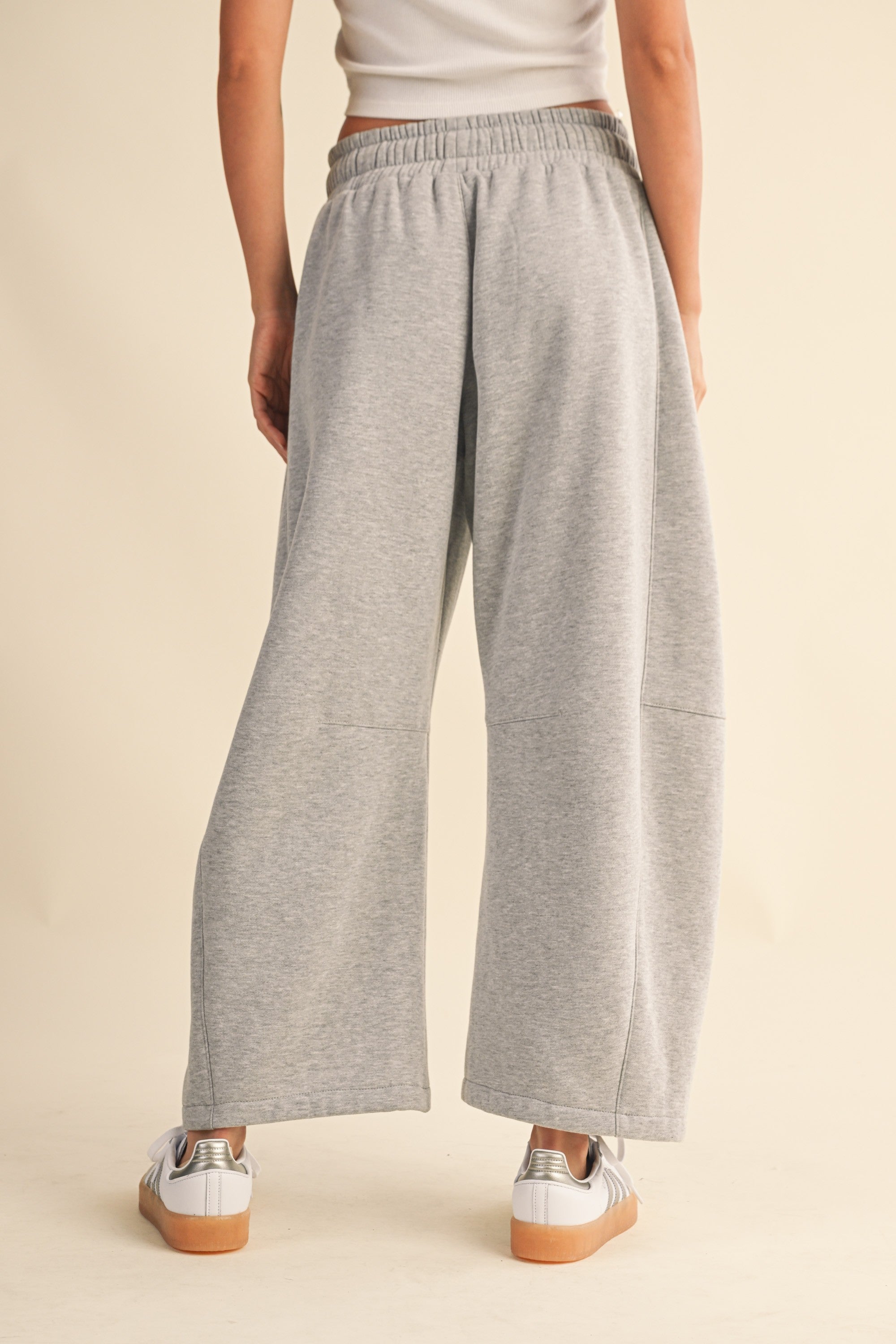 Barrel Sweats in Grey
