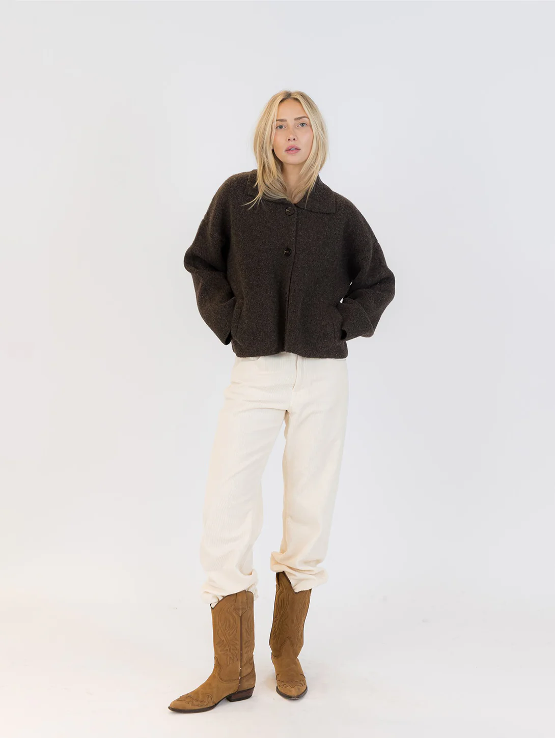 Jonah Coat in Chocolate