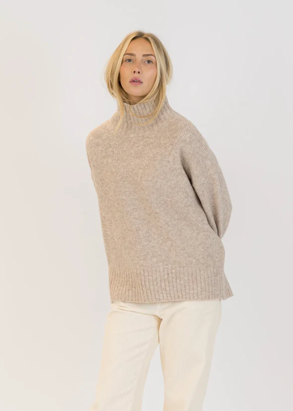 Oliver Luxe Mock Neck Sweater