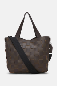 Braided Cross-Body Shopper