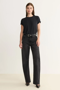 BNA | Soft Curve Barrel Jeans 32"