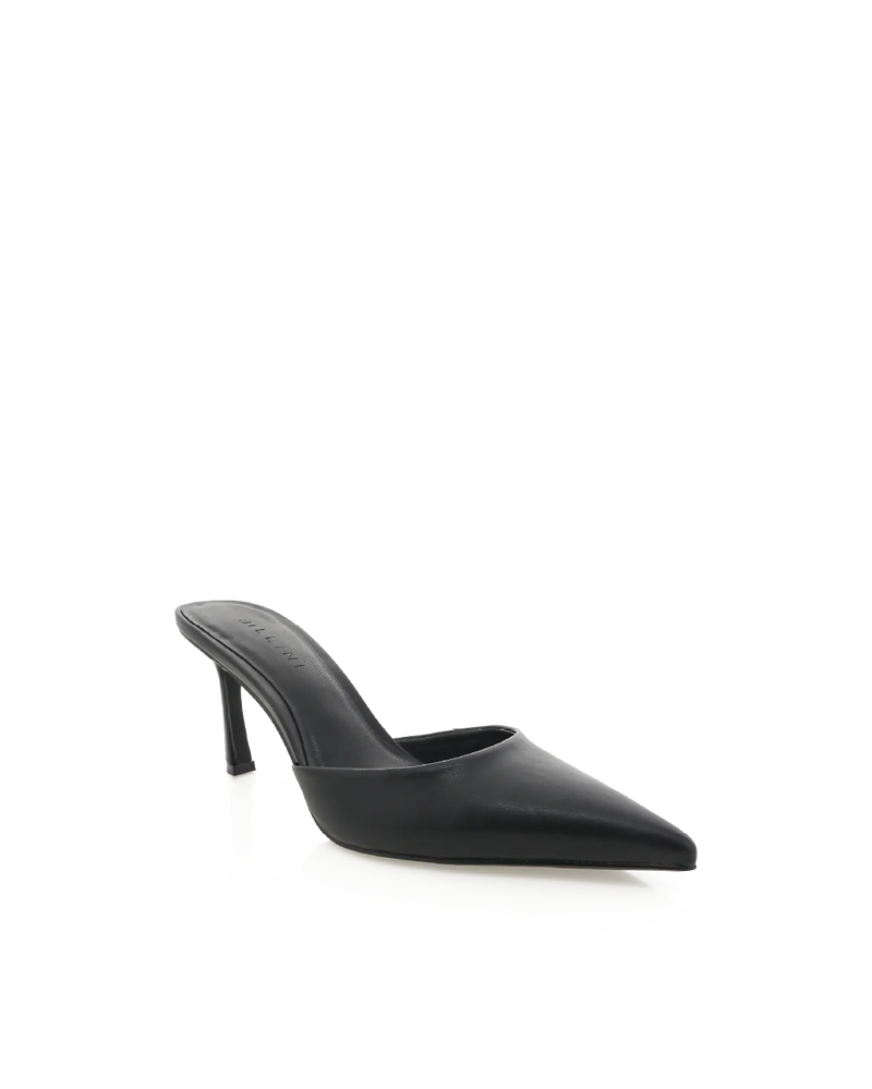 Xayden Closed Toe Heel in Black