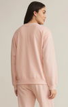 Classic Boyfriend Sweater In Pink Salt