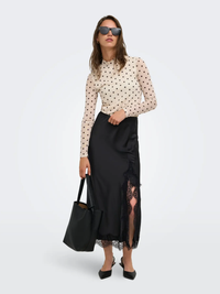 After Midnight Satin Skirt