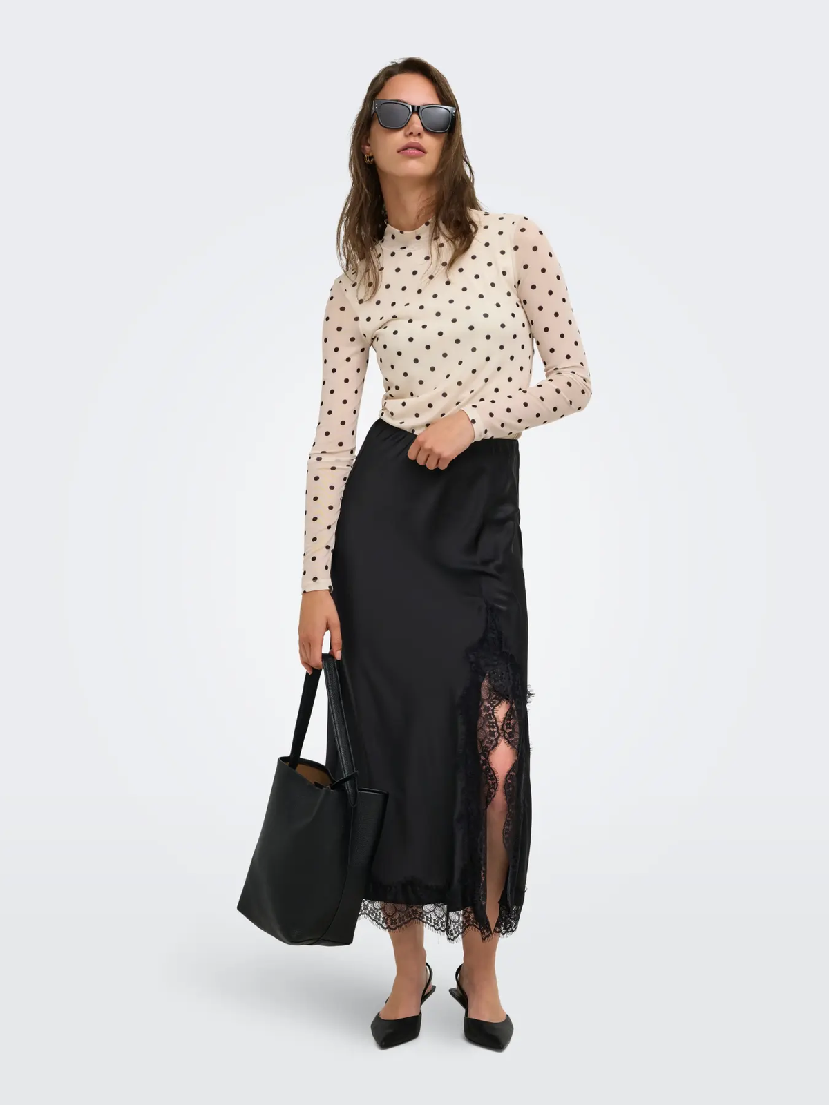 After Midnight Satin Skirt