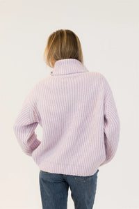 Sahar Mockneck in Lilac