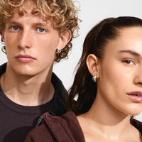 DUNE SMALL CHUNKY EARRINGS | SILVER