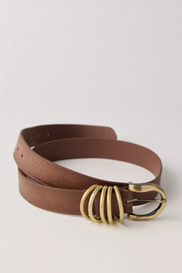 Rori Leather Belt in Cognac