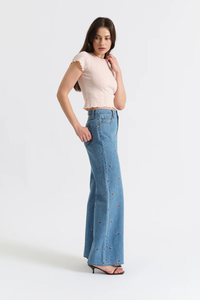 Far Out High Rise Wide Leg | Fated