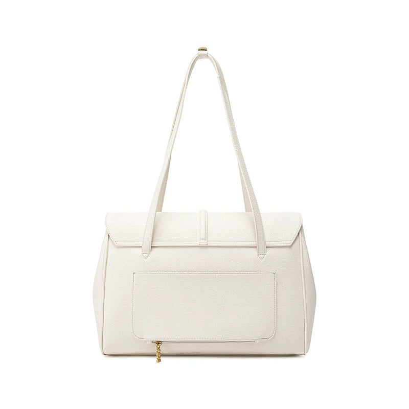 Lock Tote Upgrade Edition in Coconut Cream