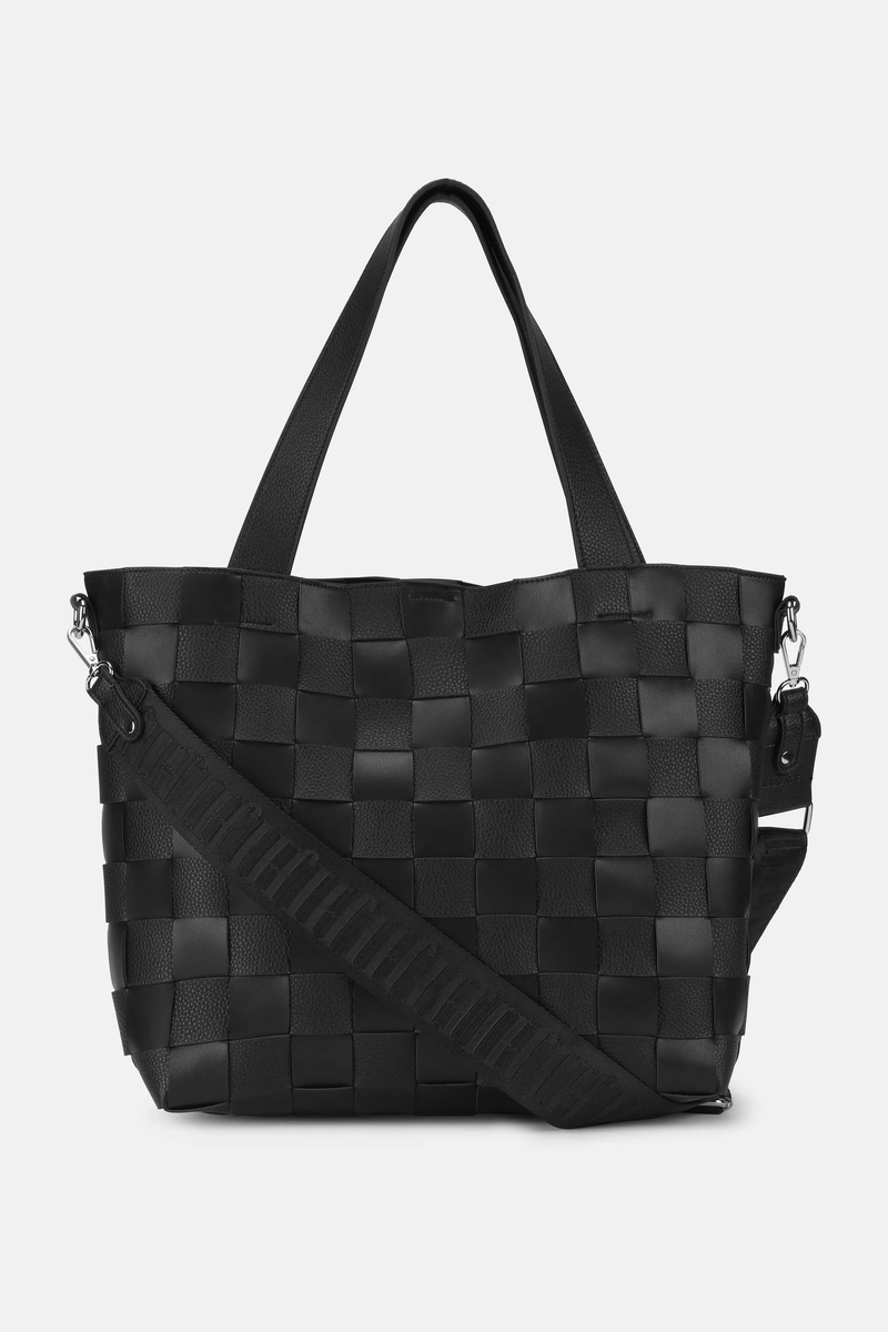 Braided Cross-Body Shopper
