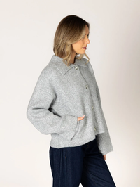 Jonah Collared jacket | Drizzle