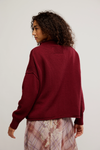 Torres Roll Neck in Wine